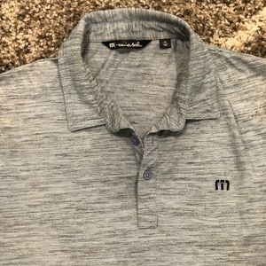 Travis Matthew Polo Golf Short Sleeve Light Blue Size XL